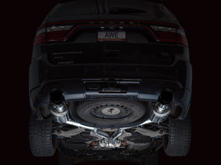 AWE Tuning 11-24 Dodge Durango 5.7L Touring Edition Exhaust w/ Diamond Black Tips - 3015-33575 Photo - Mounted