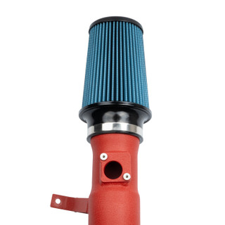 Injen 23-25 Toyota GR Corolla L3-1.6L Turbo Wrinkle Red Short Ram Cold Air Intake - SP2082WR Photo - Close Up