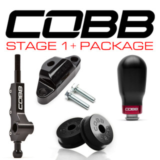 COBB Tuning Subaru 02-07 WRX 5MT Stage 1+ Drivetrain Package w/Tall Shifter - 212X11P-BK Package