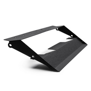 COBB Tuning 22-25 Subaru WRX Top Mount Intercooler Kit - Silver - B41450-SL Thrust Tunnel Angled View