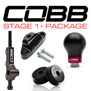 Cobb Tuning Subaru 02-07 WRX 5MT Stage 1+ Drivetrain Package w/Wide Barrel Shifter - 212X01P-W-BK Package