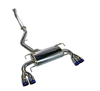 Remark 08-14 Subaru STi GR Hatch Sports Touring Spec - Burnt Quad Tips (Non-Resonated) - RK-C4076S-02TN User 1