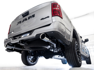AWE 25+ RAM 1500 3.0TT 0FG Catback Touring Exhaust - Chrome Silver Tips - 3015-32530 Photo - Mounted