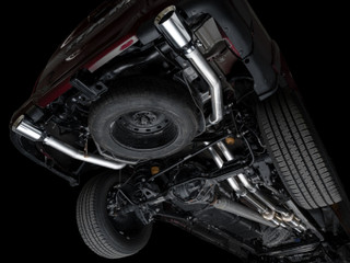 AWE 25+ RAM 1500 3.0TT 0FG Catback Touring Exhaust - Chrome Silver Tips - 3015-32530 Photo - Mounted