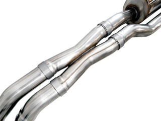 AWE 25+ RAM 1500 3.0TT 0FG Catback Touring Exhaust - Chrome Silver Tips - 3015-32530 Photo - out of package