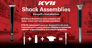 KYB 13-19 Cadillac ATS (Exc. Elect. Susp.) Excel-G Shock Assembly - Rear Right - SA1018 Photo - Primary