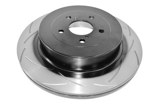 DBA 98-06 WRX Upgrade to STi Calipers w/ Standard 170mm Handbrake Rear Slotted Street Series Rotor - DBA2657S Photo - Primary