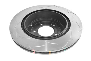 DBA 08-15 Mitsubishi Evolution X Rear Slotted 4000 Series Rotor - DBA42225S Photo - Close Up