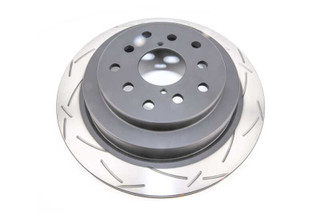 DBA 2001 Subaru Impreza WRX STI 10 Stud Hole Rear Slotted 4000 Series Uni-Directional Rotor - DBA4656S-10 Photo - Primary