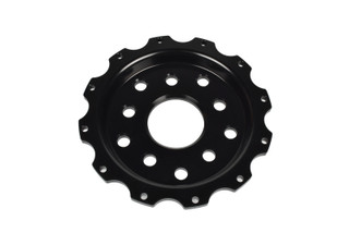 DBA 04-17 Subaru WRX STI Front Replacement 5000 Series Rotor Hat - DBA5654-10.2BLK Photo - lifestyle view