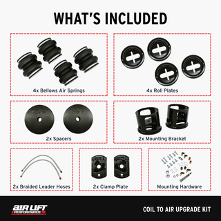 Air Lift 15-24 Ford Mustang S550/S650 Coil to Air Upgrade Kit - 83007 Photo - out of package