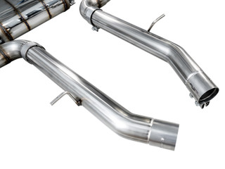 AWE Tuning 20-25 BMW X3 M/M Comp (F97) AWD SwitchPath Axle-back Exhaust - Chrome Silver Tips - 3025-42301 Photo - out of package