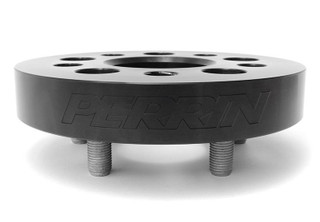 PERRIN 02-14 Subaru WRX / 2004 STI / 13-25 BRZ & Toyota GR86 25mm Wheel Spacers 5x100 56mm CB - Pair - PSP-WHL-026BK Photo - Primary