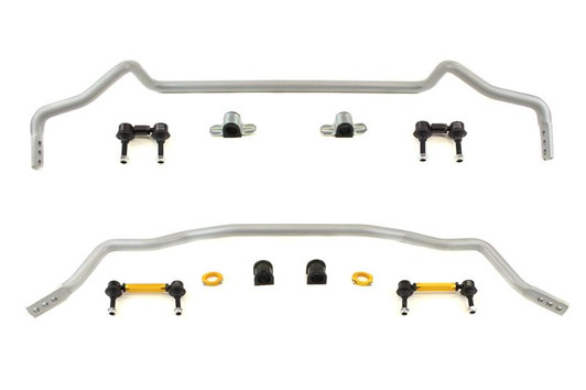 Whiteline 10-15 Mitsubishi Lancer EVO (MR/GSR) / 2015 EVO Final Edition Front & Rear Sway Bar Kit - BMK010 Photo - Primary