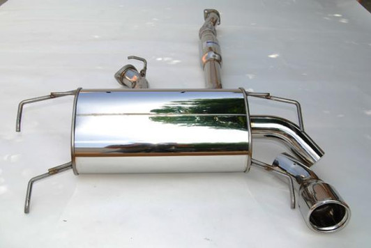 Invidia 08+ WRX Hatch Q300 Single Rolled SS Cat-back Exhaust - HS08SW5GT3 Photo - Primary