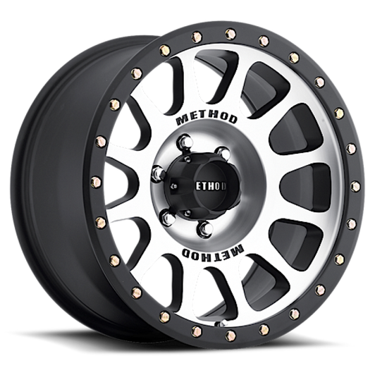 Method MR305 NV 17x8.5 25mm Offset 6x5.5 108mm CB Machined/Black Street Loc Wheel - MR30578560325 Photo - Primary