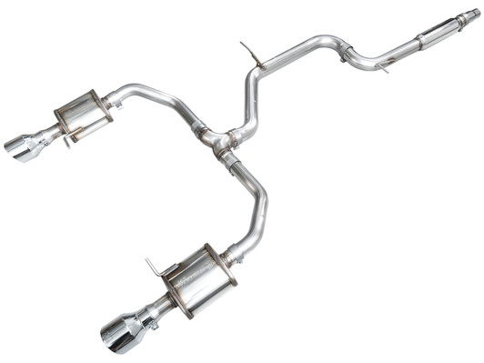 AWE 22-25 Volkswagen Jetta GLI Touring Edition Exhaust - Chrome Silver Tips - 3015-32275 Photo - Primary