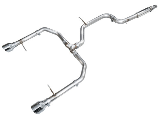 AWE 22-25 Volkswagen Jetta GLI Track Edition Exhaust - Chrome Silver Tips - 3020-32275 Photo - Primary
