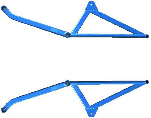 Cusco Power Brace Floor Rear Side CZ4A Evo 10 - 566 492 FR Photo - Primary