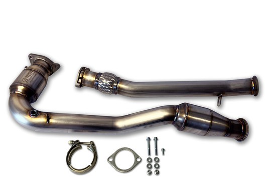 ETS 22+ WRX VB GESI Catted J-pipe Downpipe - 200-60-EXH-201