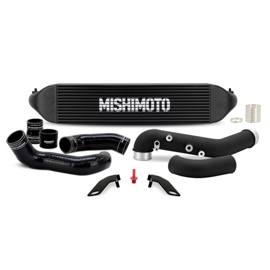 Mishimoto 2023+ Honda Civic Type-R Intercooler Kit w/Pipes - Black Intercooler/Black Pipes - MMINT-CTR-23KBKBK Photo - Primary