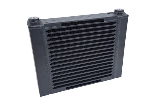 CSF Universal Large Single-Pass Oil Cooler - M22 x 1.5 - 12in L x 9.33in H x 2.16in W - 8371 Photo - Primary