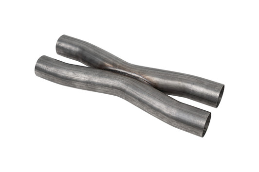 Corsa PRO-Series 304SS Standalone X-Pipe 2.5in Dual Inlet / Dual Outlet - 19.1in OAL - PX0250 Photo - Primary