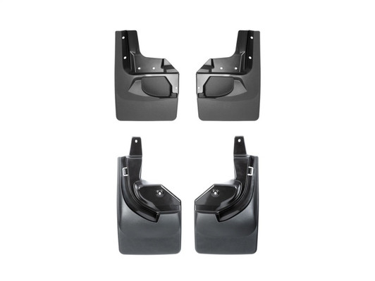 WeatherTech 24-26 Jeep Wrangler 2-Door Front & Rear Mudflaps - Black - 110100-120097 Photo - Primary