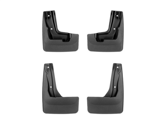 WeatherTech 18-23 Subaru Crosstrek Front & Rear Mudflaps - Black - 110163-120163 Photo - Primary