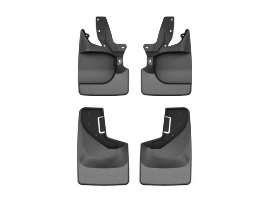 WeatherTech 21-25 Ford Bronco-Bronco Bumper Style 2 Front & Rear Mudflaps - Black - 110185-120151 Photo - Primary