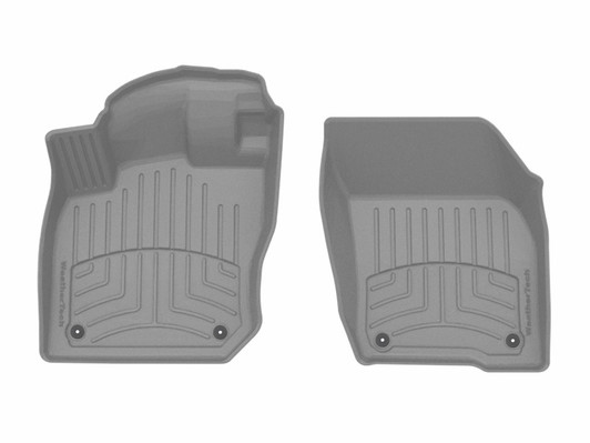 WeatherTech 25-26 Volkswagen Tiguan 1st Row Front FloorLiner HP - Grey - 4619061IM Photo - Primary