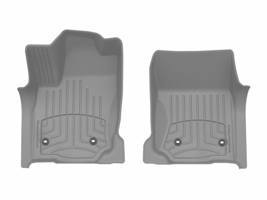 WeatherTech 25-26 Toyota 4Runner 1st Row Front FloorLiner HP - Grey - 4619191IM Photo - Primary
