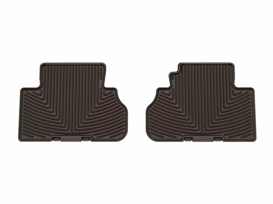 WeatherTech 18-25 Audi Q5 2nd Row Rear All-Weather Floor Mats - Cocoa - W686CO Photo - Primary