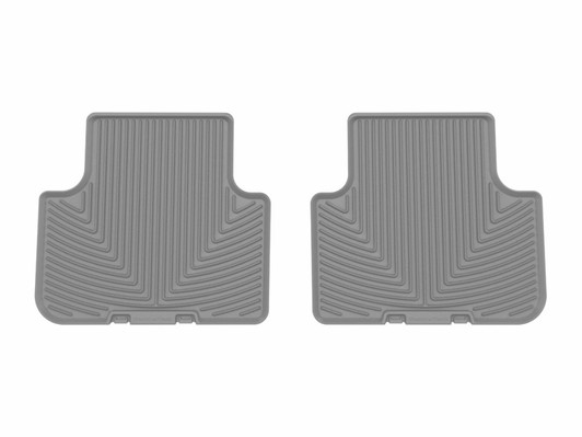 WeatherTech 17-25 Audi Q7 2nd Row Rear All-Weather Floor Mats - Grey - W692GR Photo - Primary