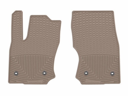 WeatherTech 25-26 Toyota 4Runner 1st Row Front All-Weather Floor Mats - Tan - W766TN Photo - Primary