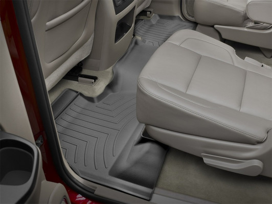 WeatherTech 2027 Kia Telluride Rear Floor Liner - Black - 4419742 Photo - Primary
