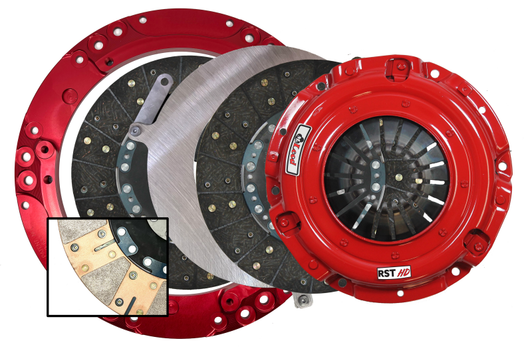 McLeod Racing RST HD Twin - For Large Diameter Flywheel - Red Ring - 1-1/8 x 10 Spline - 6911-04MD Photo - Primary