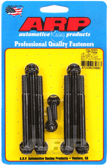 ARP LS1 LS2 12pt Water Pump Bolts w/ Thermostat Housing Bolts Kit - 134-3202 Photo - Primary