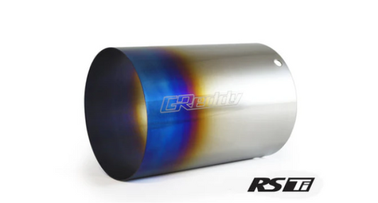 GReddy Burnt Titanium Tip 115mm Diameter 170mm Length (for Revolution RS / RS-TI / RS-Race) - 11002103 User 1