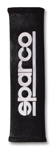 Sparco Belt Pad 2In Alcantara Black - 01090R3NR Photo - Primary