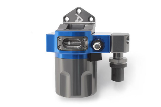 Injector Dynamics Inlet or Outlet Adaptor for F750 Fuel Filter 6AN Male - Black - 920-06-08-2 Photo - Primary