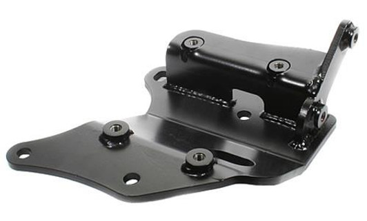 Innovative 88-91 Civic /CRX B-Series Black Steel Conversion AC Bracket (D-Series Sanden Compressor) - 59180 Photo - Primary