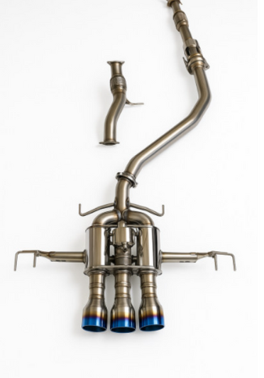 Invidia 24+ Acura Integra Type-S DE5 R400 Cat-Back Exhaust system - Single Layer Ti Tip - HS23AISFGM3STL User 1