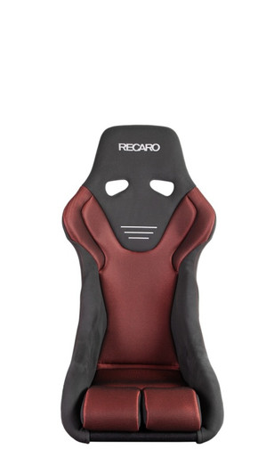 Recaro RS-G Motorsport Seat - Black Kamui/Red Glass Mesh (4/5/6 Point Belt) - NA-081.20.967 User 1