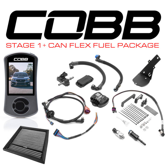 COBB Tuning 22-24 Subaru WRX Stage 1+ CAN Flex Fuel Power Package (MT Only) - SUB0060010-FF