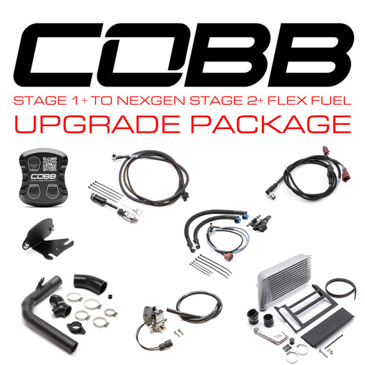 Cobb Tuning 18-21 Subaru WRX Stage 1+ to NexGen Stage 2 + CAN Flex Fuel Power Package - Silver - SUB004NG2W-SL2FF-S1P-UP