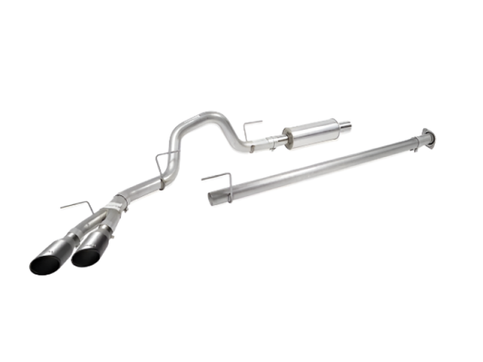Roush 15-20 F-150 5.0L/3.5L/2.7L Black Tip Cat Back Exhaust - 421985-BLK Photo - Primary