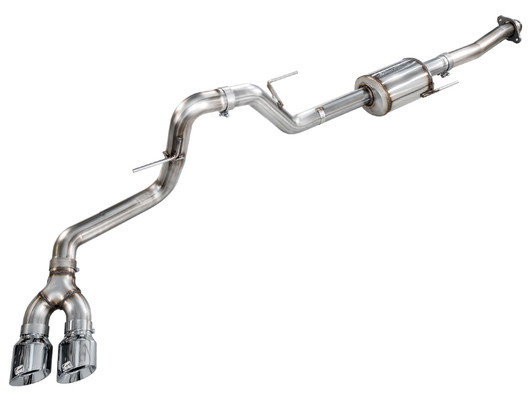 AWE 21-25 Ford F150 (14th Gen Reg Cab) Cat-Back Exhaust - 4.5in Dual Side Exit Chrome Tips - 3015-32145 Photo - Primary