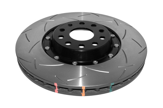 DBA 12-13 Volkswagen Golf R Front 5000 Series Slotted Rotor w/Black Hat - DBA52808V2BLKS Photo - Primary