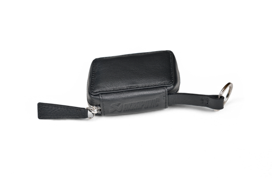 Akrapovic Leather Car Key Case - Black - 801740 User 1
